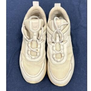 > Michael Kors Cream Sneakers with Logo Detail
